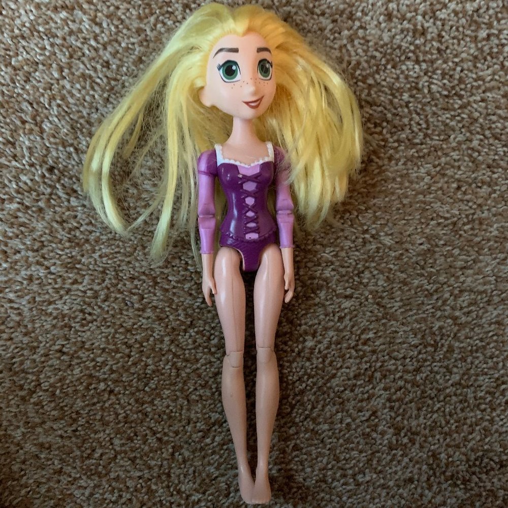 Tangled Rapunzel Bendable doll 8"